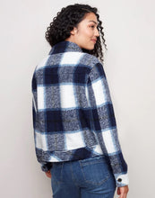 Load image into Gallery viewer, Plaid Boiled Wool Short Jacket - Charlie B
