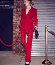 Load image into Gallery viewer, Red Harlow Blazer- BB Dakota
