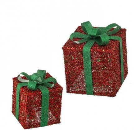 Christmas Glitter Gift Boxes