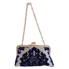 Load image into Gallery viewer, Trixie: Sapphire Blue Chenille Mosaic
