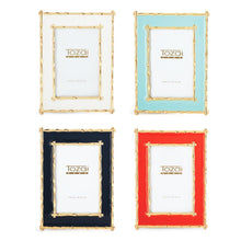 Load image into Gallery viewer, Brynn Gold Bamboo Border 4&quot; X 6&quot; Photo Frames
