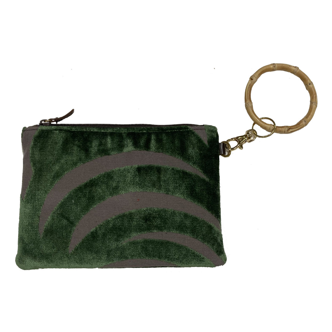 Violet: Palm Beach Chenille Leaves