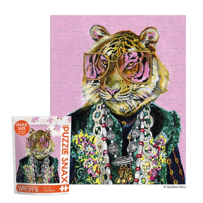 Rose Colored Glasses -100 Piece Jigsaw Puzzle