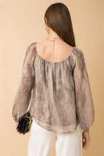 Load image into Gallery viewer, Raegan Abstract Blouse
