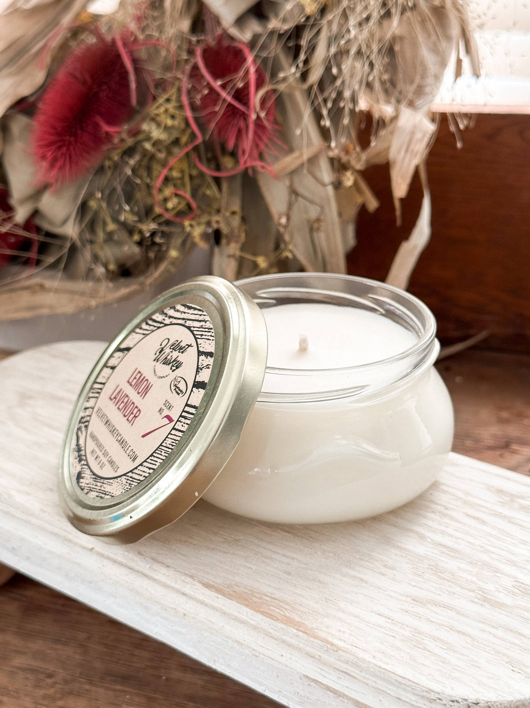 6 oz Lemon Lavender Candle
