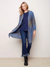 Load image into Gallery viewer, Ombre Space-Dye Hooded Cardigan - Charlie B
