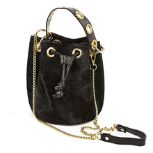 Load image into Gallery viewer, Moove Over Leather Bucket Purse
