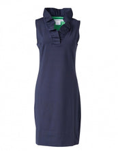 Load image into Gallery viewer, Jersey Ruffneck Sleeveless Dress - Gretchen Scott
