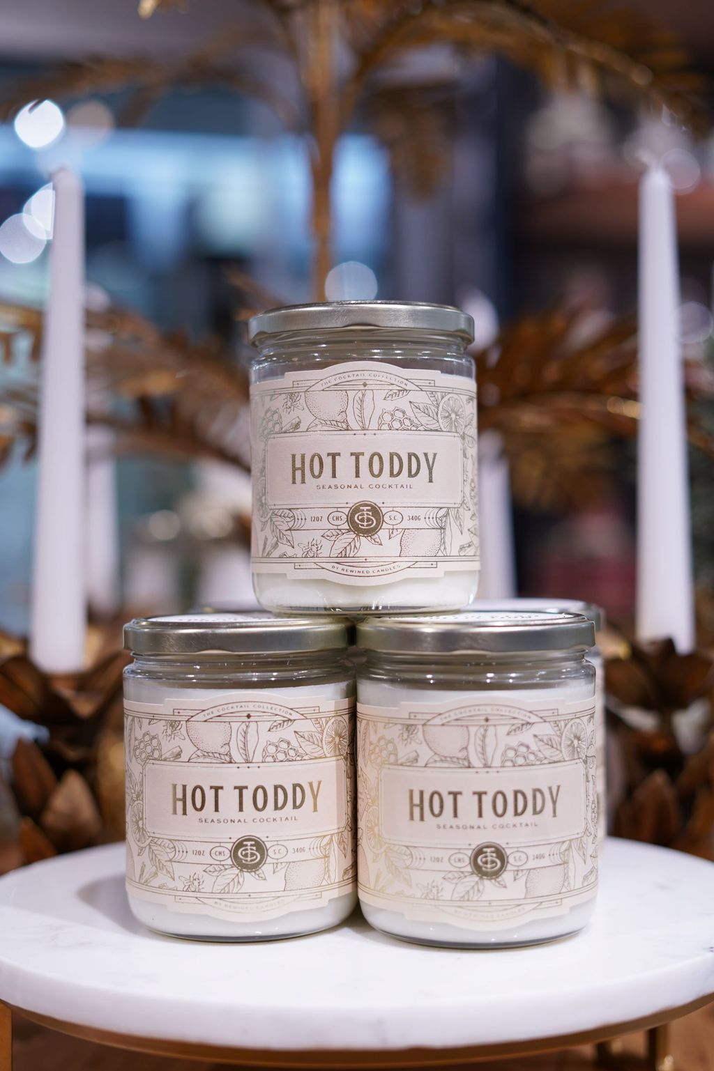 Hot Toddy Rewined Candle