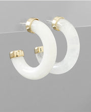 Load image into Gallery viewer, Acrylic Hoops
