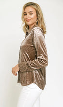 Load image into Gallery viewer, Wild Child Velvet Shirt
