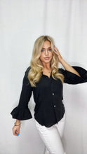 Load image into Gallery viewer, Priss Blouse Black  - Gretchen Scott
