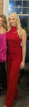 Load image into Gallery viewer, Firey Halter Jumpsuit - Posh Couture
