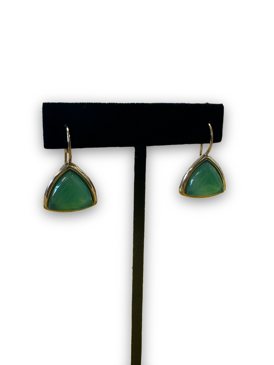 Betty Carre Green Onyx Triangle