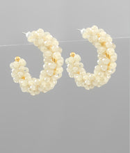 Load image into Gallery viewer, Beaded Hoops
