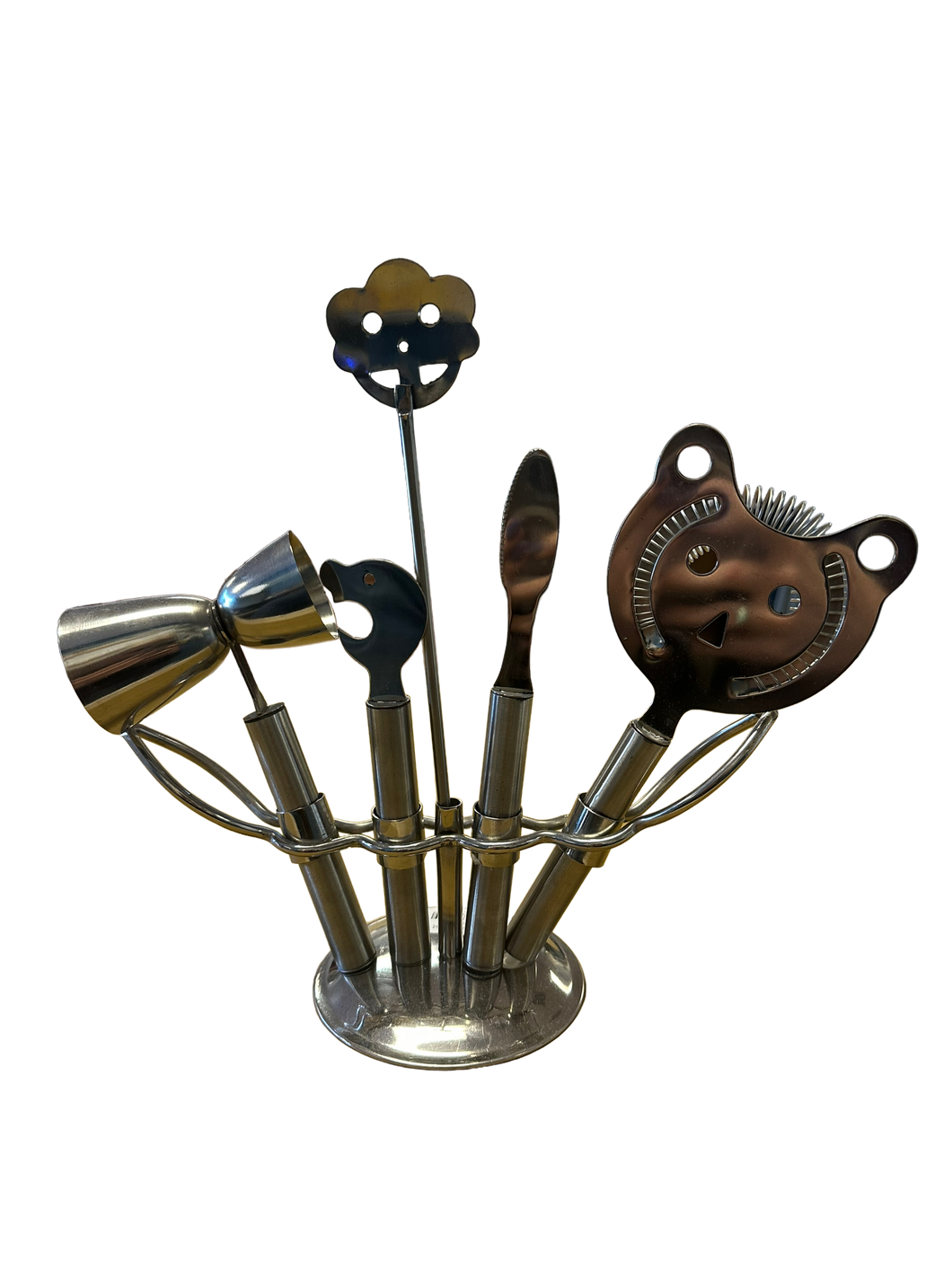 Mixology set with Indian handicraft design; includes all essentials for crafting delicious and elegant cocktails.