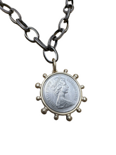 Load image into Gallery viewer, Lilibet Queen Elizabeth Coin Necklace - Phillip Allen Hefner Design

