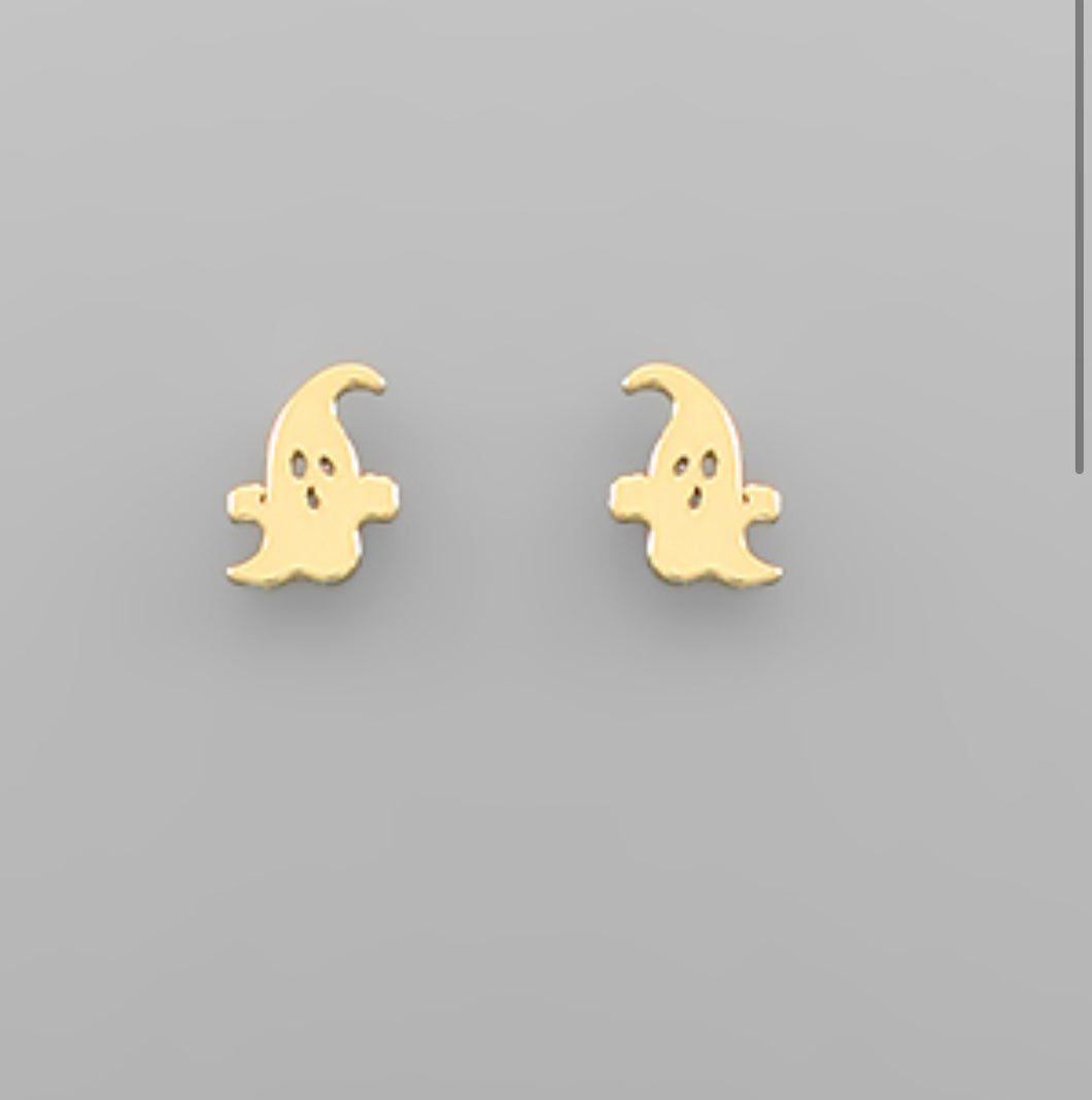 Mini Ghost Earrings