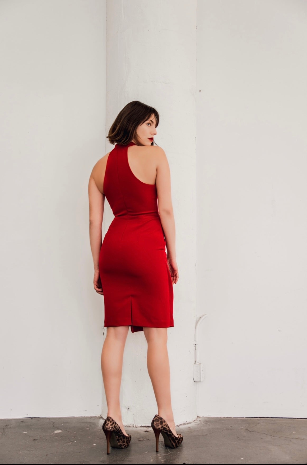 Sharon Cocktail Dress Red - Posh Couture Medium Sharon Cocktail Dress Red - Posh Couture Medium