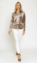 Load image into Gallery viewer, Wild Child Velvet Shirt
