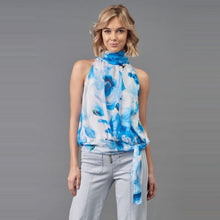 Load image into Gallery viewer, Watercolor Mock Neck Top - Lola &amp; Sophie
