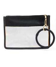 Load image into Gallery viewer, O-Ring Stadium Clear Wristlet
