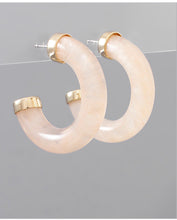 Load image into Gallery viewer, Acrylic Hoops

