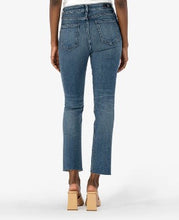 Load image into Gallery viewer, Kelsey High Rise Fab Ab Ankle Flare With Raw Hem- Kut from the Kloth
