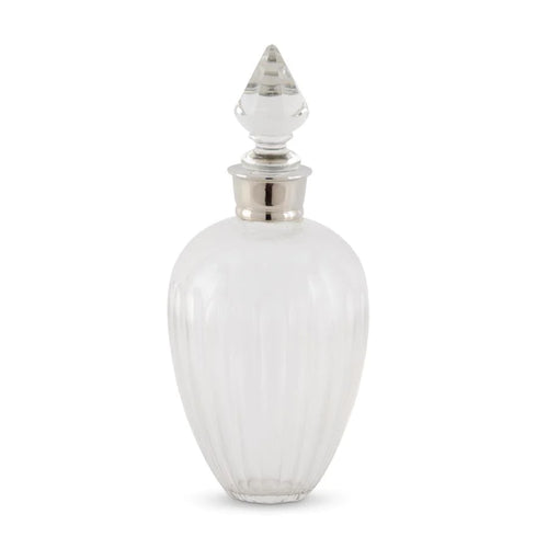 Clear Glass Beveled Decanter - Serendipity